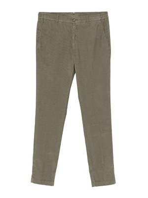 BERWICH: Pantalons casual - Pantalons Décontractés - Vert