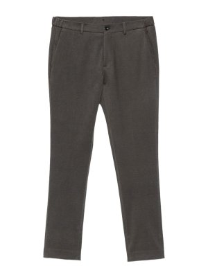 BERWICH: Pantalons casual - Pantalons Décontractés - Gris