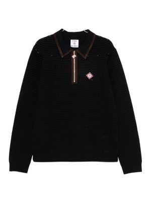CASABLANCA: polo shirts - Knitted polo