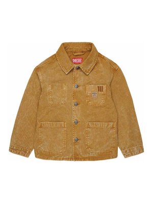 DIESEL: casual jackets - Front-fastening jacket