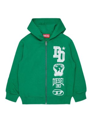 DIESEL: Sweatshirts & Sweaters - Graphic sweatshirt