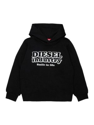 DIESEL: Sudaderas y suéteres - Sudadera - Negro