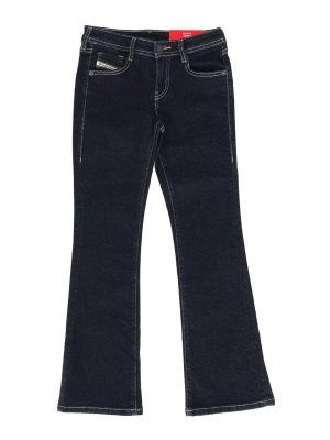 DIESEL: Pantalones casual - Pantalón Casual - Azul