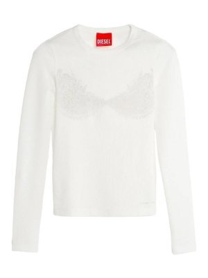 DIESEL: Tops & Débardeurs - Top - Blanc