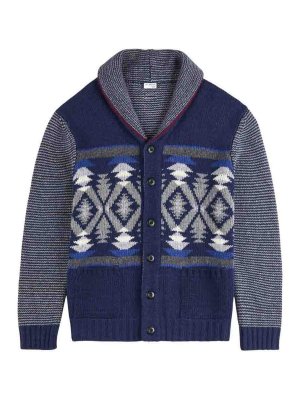 FAY: Strickpullover mit Rundhalsausschnitt - Rundhalspullover - Keine