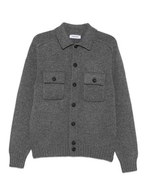 GRAN SASSO: cardigans - Super Geelong wool cardigan