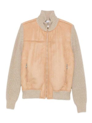 GRAN SASSO: Turtlenecks & Polo necks - Knitted zip jacket