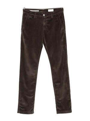 JACOB COHEN: Pantalons casual - Pantalons Décontractés - Marron
