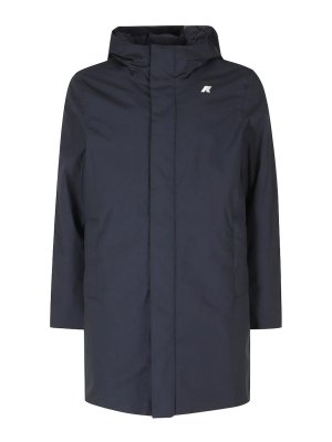 K-WAY: padded jackets - Thomas Warm hooded jacket