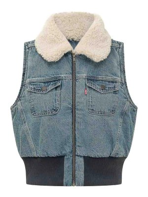 LEVI'S: ベスト - ベスト - デニム