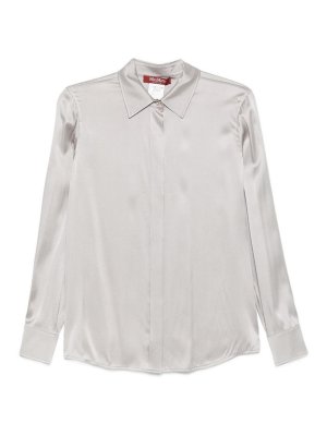 MAX MARA STUDIO: Hemden - Hemd - Hellgrau