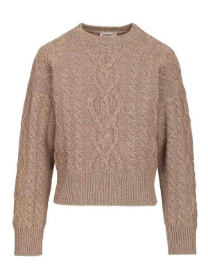 WEEKEND MAX MARA: Strickpullover mit Rundhalsausschnitt - Rundhalspullover - Keine