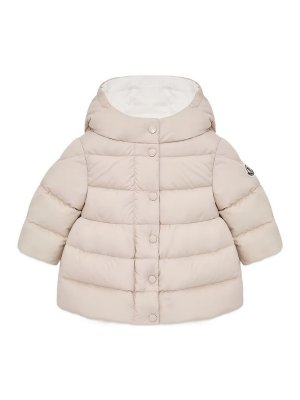 MONCLER JR: short coats - Short logo jacket