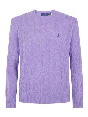 POLO RALPH LAUREN: クルーネック - クルーネック - 紫