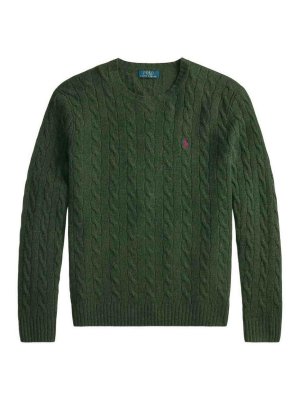POLO RALPH LAUREN: Pull col rond - Pull Col Rond - Vert