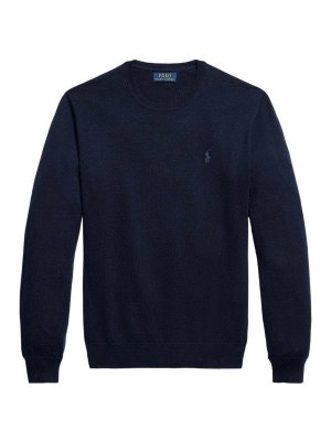 POLO RALPH LAUREN: クルーネック - クルーネック - ダークブルー