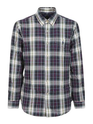 POLO RALPH LAUREN: camicie - Camicia Oxford Custom Fit a quadri