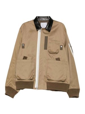 Sacai: short coats - Short jacket