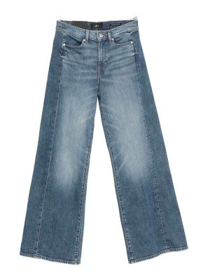 SEVEN: Jeans à jambe droite - Jean Droit - Bleu