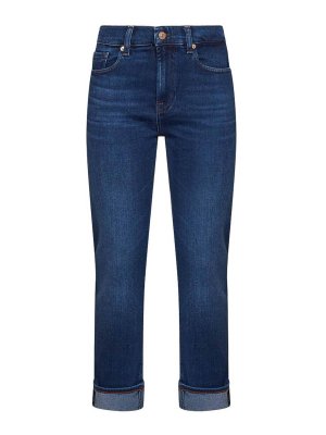 SEVEN: Jeans à jambe droite - Jean Droit - Bleu