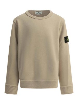 STONE ISLAND: Pull col rond - Pull Col Rond - Camel