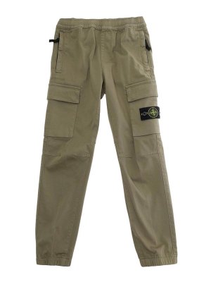 STONE ISLAND: カジュアルトラウザー - カジュアルパンツ - グレイッシュブラウン