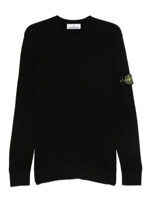 STONE ISLAND: スウェット＆セーター - スウェットシャツ/セーター - 黒