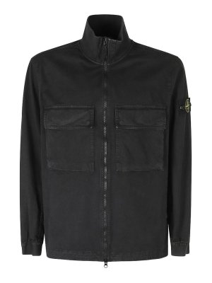 STONE ISLAND: Hemden - Hemd - Schwarz