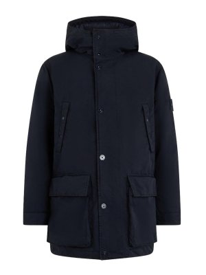 STONE ISLAND: パーカー - パーカー - 黒