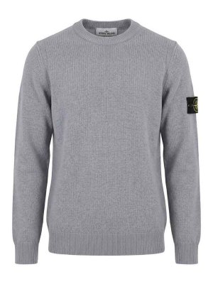 STONE ISLAND: Pull col rond - Pull Col Rond - Gris