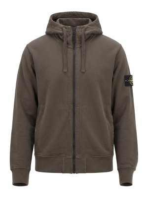 STONE ISLAND: Sudaderas y suéteres - Sudadera - Gris