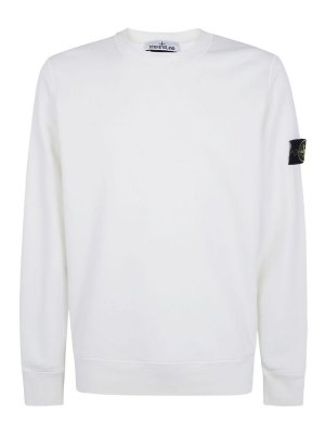 STONE ISLAND: スウェット＆セーター - スウェットシャツ/セーター - 白