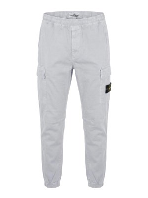 STONE ISLAND: カジュアルトラウザー - カジュアルパンツ - グレー