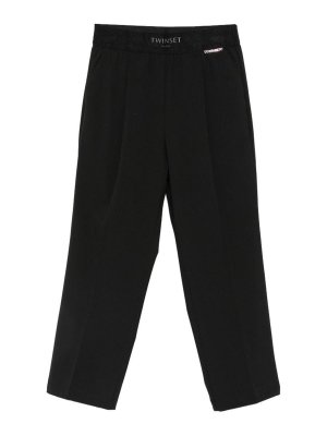 TWINSET: pantaloni casual - Pantaloni tecnici