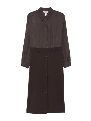 TWINSET: ロングコート - ロングコート - ブラウン