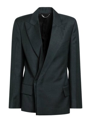 VICTORIA BECKHAM: ブレザー - ブレザー - 緑