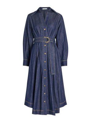 ZIMMERMANN: ロングコート - ロングコート - ブルー