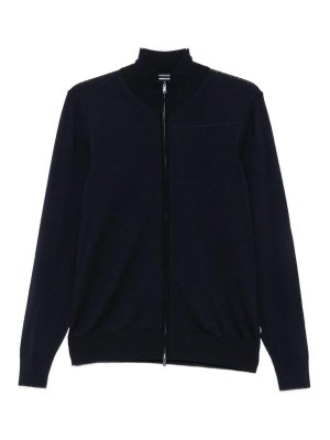 Hugo Boss: Sweatshirts & Pulls - Sweat-Shirts - Bleu Foncé