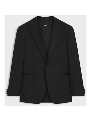 Hugo Boss: Blazer - Blazer - Negro