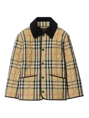 BURBERRY: short coats - Short jacket