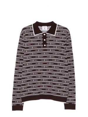 CASABLANCA: Poloshirts - Poloshirt - Dunkelbraun