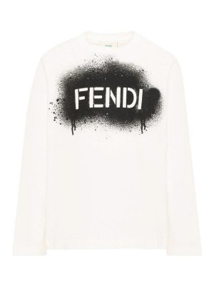 Fendi Jr: T-shirts - T-Shirt - Aucun