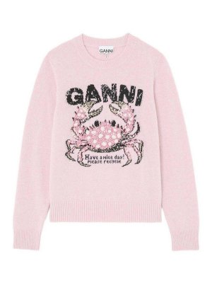 GANNI: Sweatshirts & Sweaters - Sweatshirt