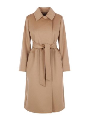 MAX MARA STUDIO: ニーレングスコート - 膝丈コート - キャメル