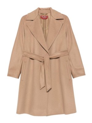 MAX MARA STUDIO: ニーレングスコート - 膝丈コート - キャメル