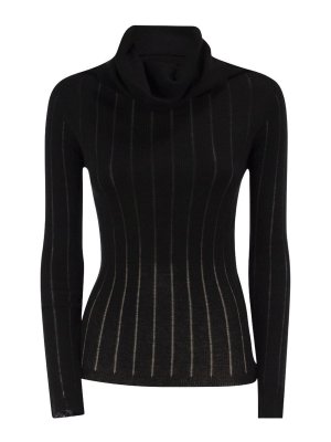 MAX MARA STUDIO: クルーネック - クルーネック - 黒