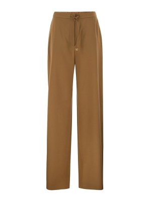 MAX MARA STUDIO: カジュアルトラウザー - カジュアルパンツ - キャメル