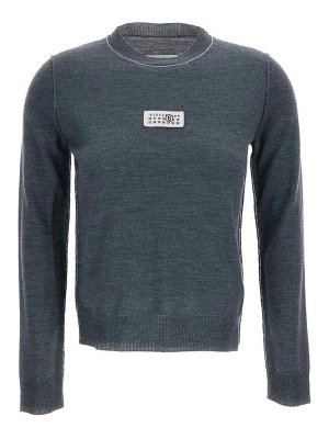 MM6 MAISON MARGIELA: maglia collo rotondo - Maglia girocollo