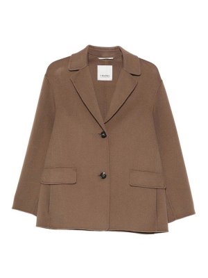 S MAX MARA: blazers - Single-breasted blazer