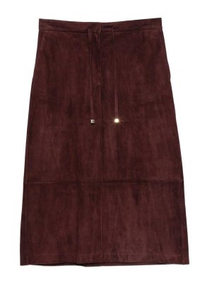 S MAX MARA: ミニスカート - ミニスカート - 赤